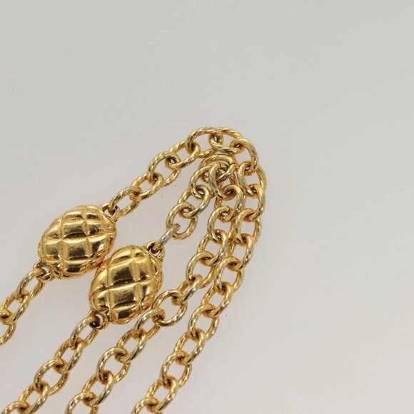 CHANEL Chain Belt metal Gold CC Auth bs25545 main image 4